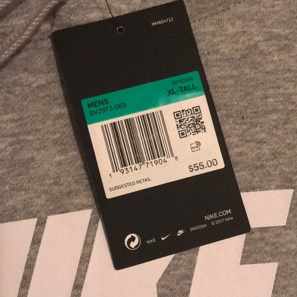 NWT ESSENTIAL NIKE HOODIE - Picture 5 of 6